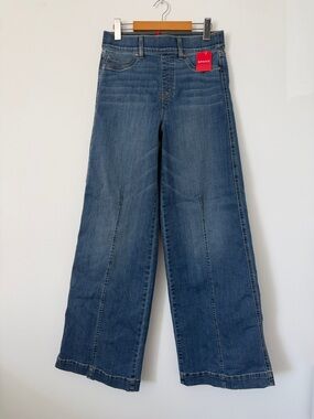 SPANX Wide Leg Jeans - Blue Denim NEW with tags